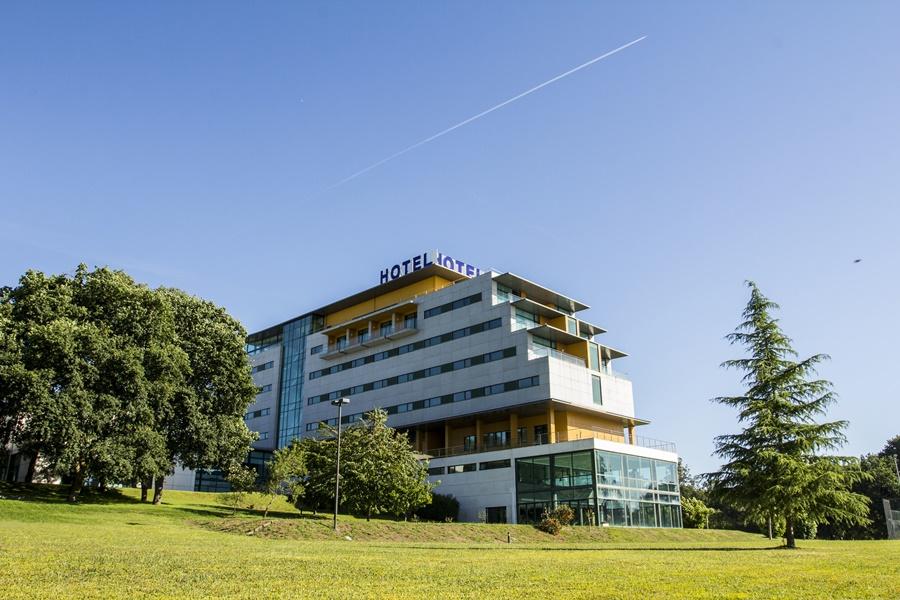 Exe Vía Argentum Hotel Silleda Exterior foto